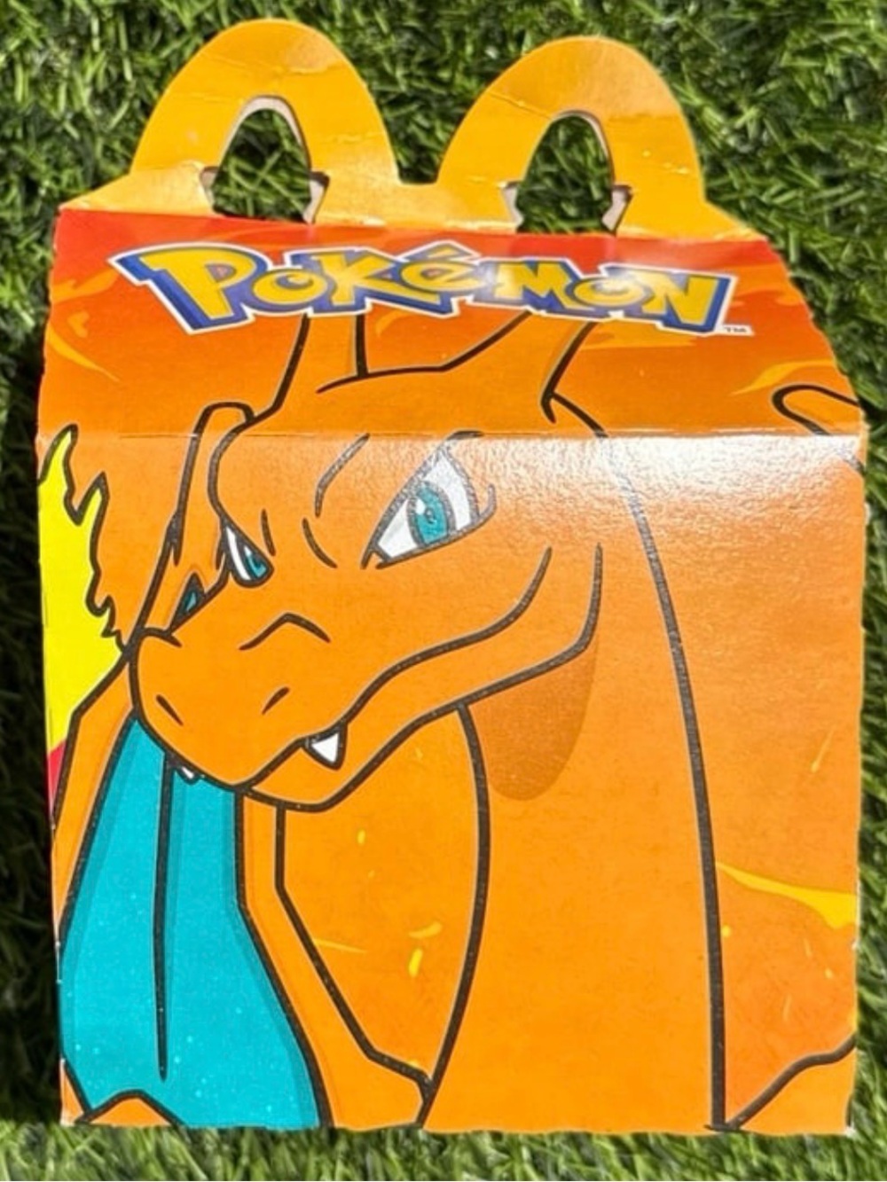 Pokemon x Mcdonalds Charizard Happy Meal Empty Box Only cover TCG 2025 dragon